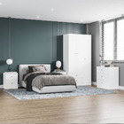 Roupeiro Branco Politorno 180x91x91cm