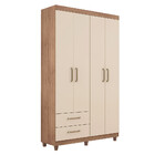 Roupeiro Canadá 4 Portas 2 Gavetas Mdf E Mdp Conquista Móveis