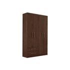 Roupeiro Canadá 4 Portas 2 Gavetas Mdf E Mdp Conquista Móveis