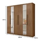 Roupeiro Canoas - Nogueira