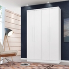 Roupeiro Casal 2 Gavetas Sina Branco