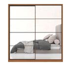 Roupeiro Casal 2 Portas Com 2 Espelhos Valencia Amendola Graf