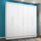 Roupeiro Casal 3 Gavetas Sina Branco