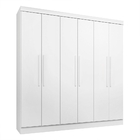 Roupeiro Casal 3 Gavetas Sina Branco