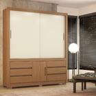 Roupeiro Casal 3 Portas Albert Amendola Off-white