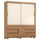 Roupeiro Casal 3 Portas Albert Amendola Off-white