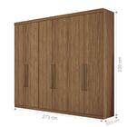 Roupeiro Casal 6 Portas Bum Jatobá