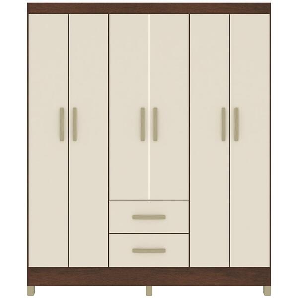 Roupeiro Casal 6 Portas Rp162 Fell