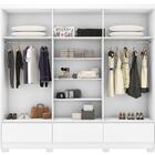 Roupeiro Casal 6 Portas Tereza Amendola Branco