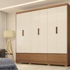 Roupeiro Casal 6 Portas Tereza Amendola Off-white