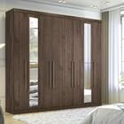 Roupeiro Casal 8 Portas Com Espelho Thaysa