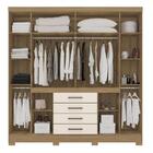 Roupeiro Casal 8 Portas Jaen Amendola Off-white