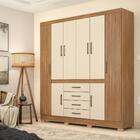 Roupeiro Casal 8 Portas Jaen Amendola Off-white