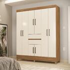 Roupeiro Casal 8 Portas Jena Amendola Off-white
