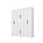 Roupeiro Casal 8 Portas Jena Branco