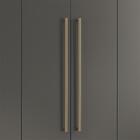 Roupeiro Casal 8 Portas Thaysa Jatobá Grafite