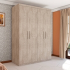 Roupeiro Casal Flórida Quatro Portas Amarula