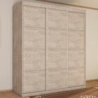 Roupeiro Casal Três Portas Correr Veneza Amarula