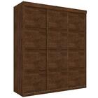 Roupeiro Casal Três Portas Correr Veneza Malbec