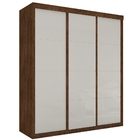 Roupeiro Casal Três Portas Correr Veneza Malbec Off White