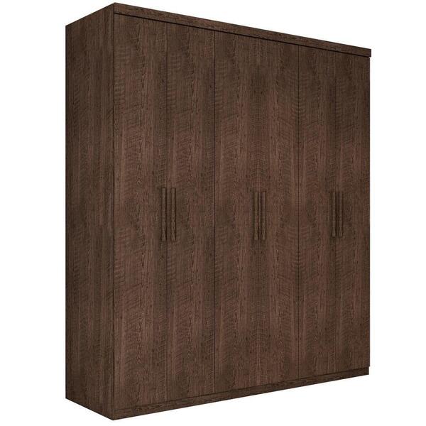 Roupeiro Casal Turquia Seis Portas Chocolate