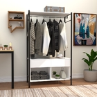 Roupeiro Casal Vintage Preto/branco Daenerys