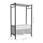 Roupeiro Casal Vintage Preto/demolição Daenerys