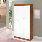 Roupeiro Catatau Com 3 Portas E 2 Gavetas J E A Moveis