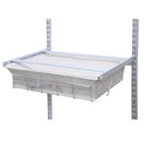 Roupeiro Closet Modulado Aramado Gaveta Sapateira Aço 1,60m Br