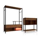 Roupeiro Closet Modulado Barcelona Com Cômoda Sevilha Artefam