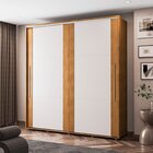 Roupeiro Coimbra 2 Portas De Correr Freijó/off White