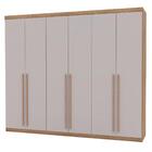 Roupeiro Com 3 Gavetas E 6 Portas Madrid Nature Fendi