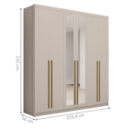 Roupeiro Com 6 Portas Com Espelhos Finlandia Fendi