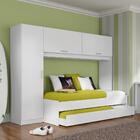 Roupeiro Com Bicama Multimóveis Para Colchão 190cm X 90cm Bra