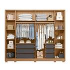 Roupeiro Com Espelho Cris Nature Titanium