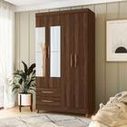 Roupeiro Com Espelho Emma Cedro