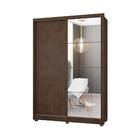 Roupeiro Com Espelho Girona Jacaranda 2 Portas