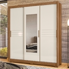 Roupeiro Com Espelho Horus Freijó/off White