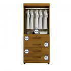 Roupeiro Conjugado Maia 02 Portas Benetil Móveis Rovere Rústi