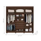 Roupeiro Creta Cedro