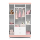 Roupeiro Crouch Rosê Branco