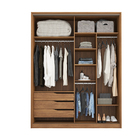 Roupeiro De Casal Espanha 2 Portas Amêndola/grafito - Bela Mó