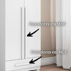Roupeiro Dubai 2 Portas Branco - Rv Móveis