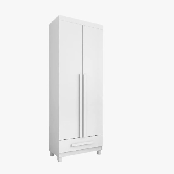 Roupeiro Dubai 2 Portas Branco - Rv Móveis