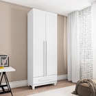 Roupeiro Dubai 2 Portas Branco - Rv Móveis