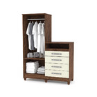 Roupeiro E Cômoda Line Com Pés 3-1 Vila Rica