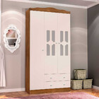 Roupeiro Eloa Com 3 Portas E 2 Gavetas J E A Moveis