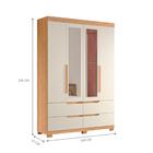 Roupeiro Espelho Ana Freijo Off White