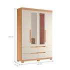 Roupeiro Espelho Ana Freijo Off White