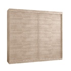 Roupeiro F108 Gold 2 Portas Deslizantes - Amarula